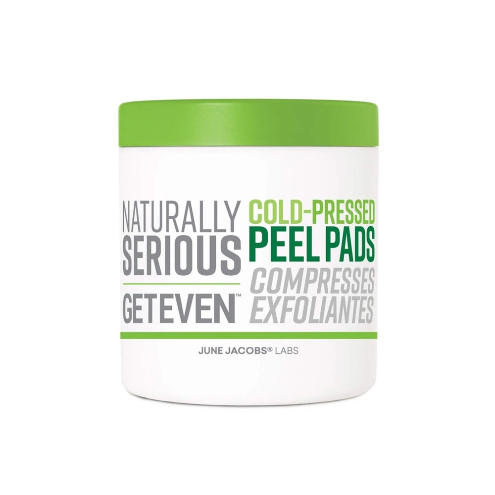Naturally Serious Cold Pressed Peel Pads New